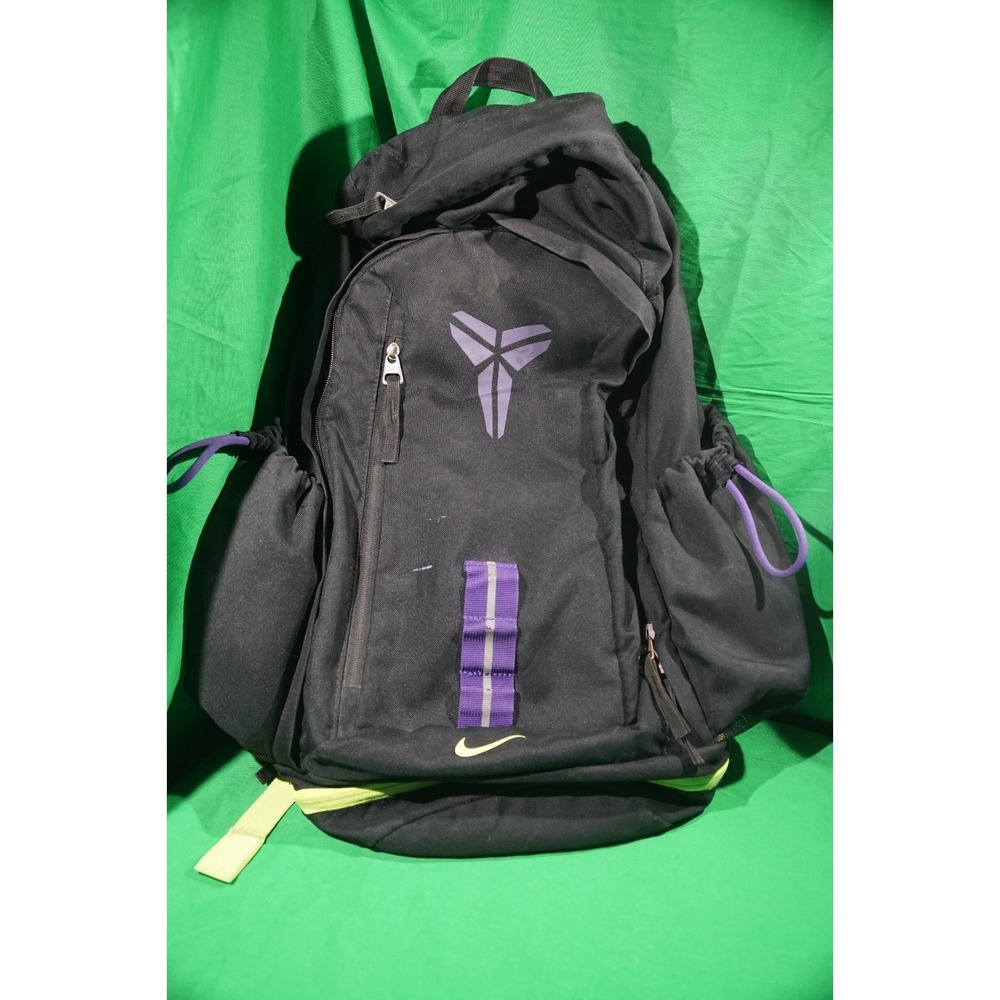 Nike Kobe Bryant Mamba Basketball Gym Bag Backpack Purple Black